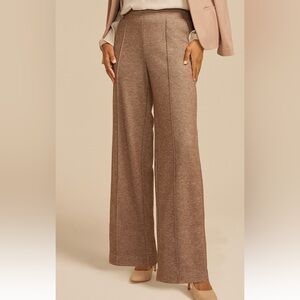 Maurice’s Tweed Knit High Rise Wide-Leg Pull-on Pants